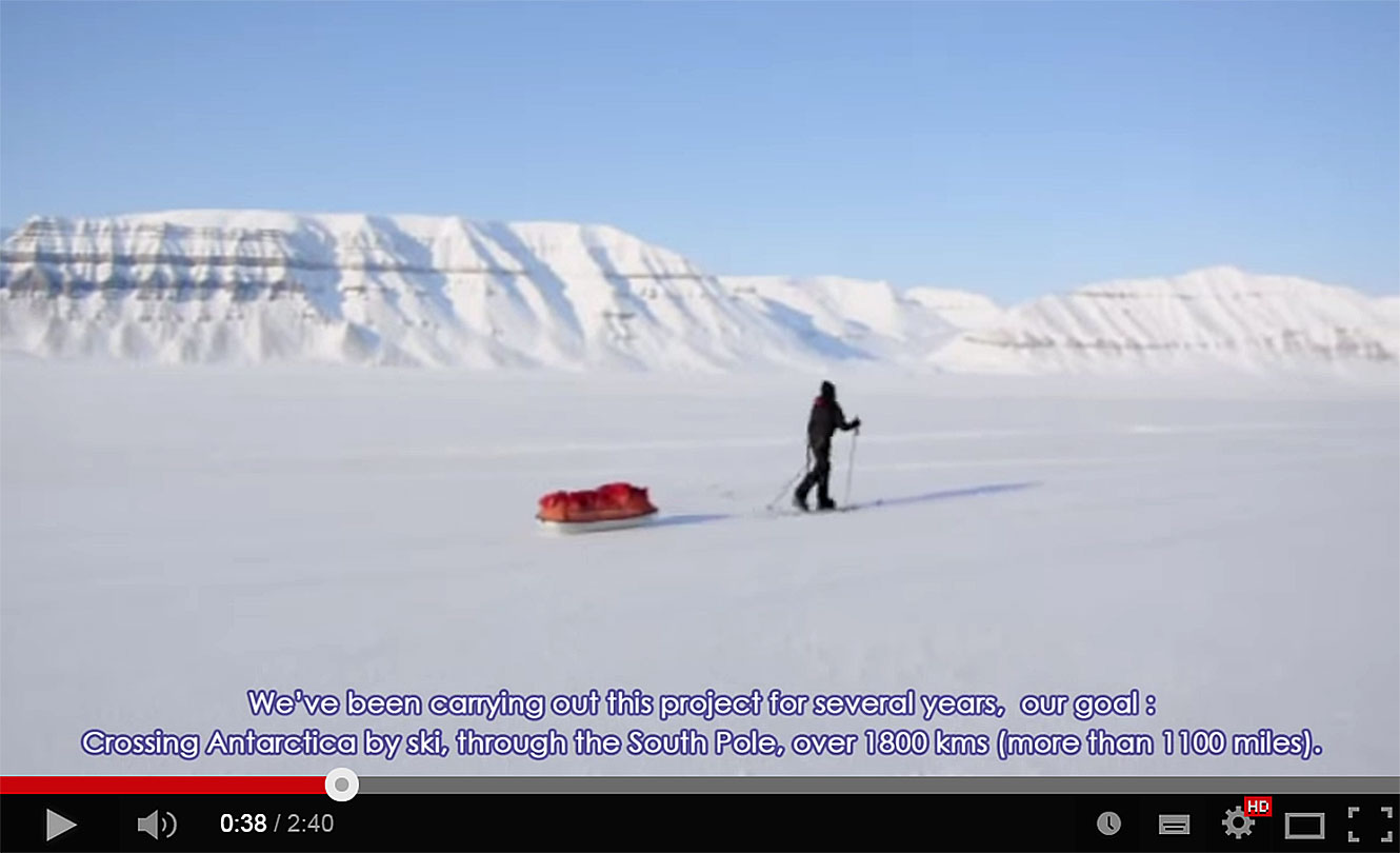 Courchevel - 3 questions à « Across Antarctica 2014 ».
