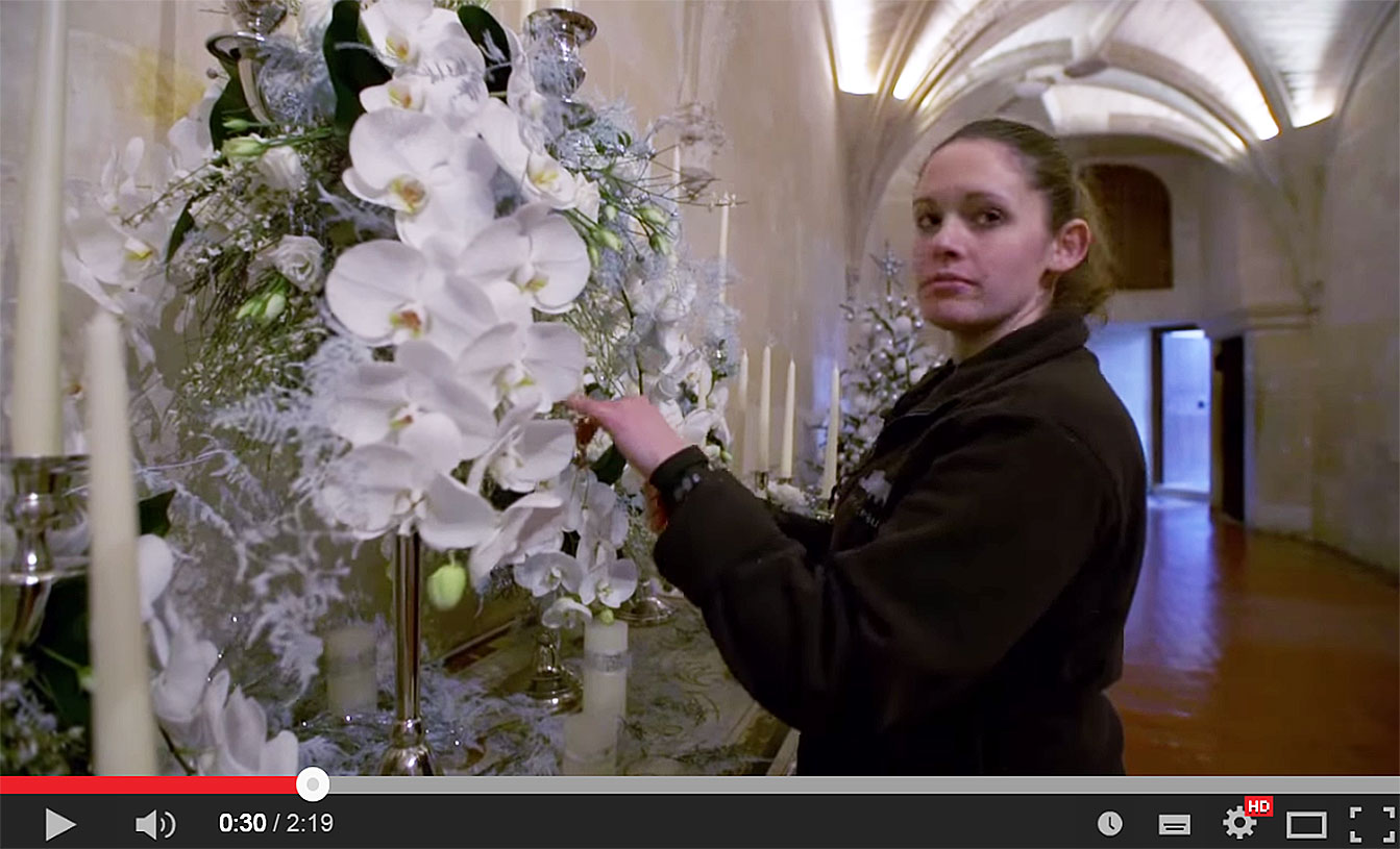 Chenonceau, version Noël en Touraine.