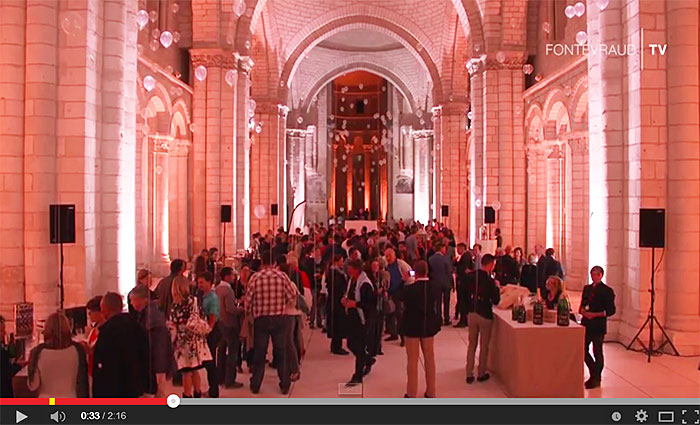 Festivini, le festival du vin à Fontevraud.