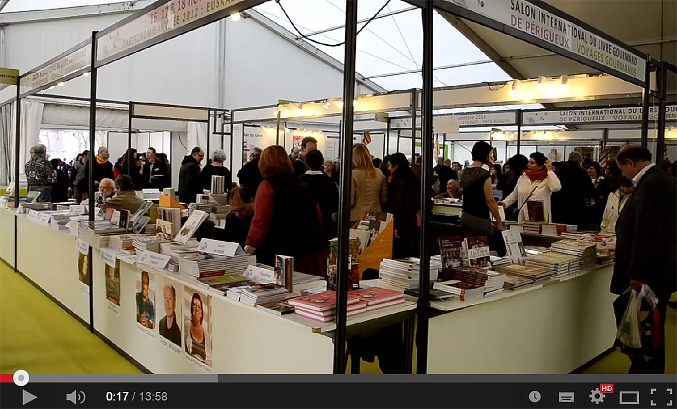 Salon International du Livre Gourmand (2012).