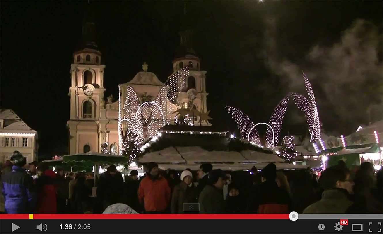 Ludwigsburg Weihnachtsmarkt 2010 / Christmas market / marché de Noël.