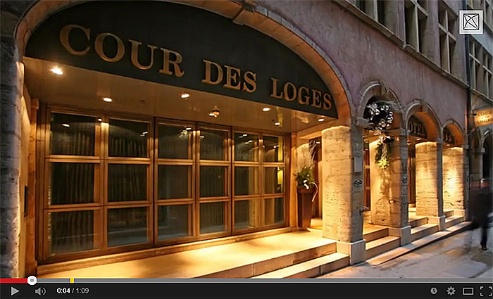 Discover Cour des Loges in Lyon, France.