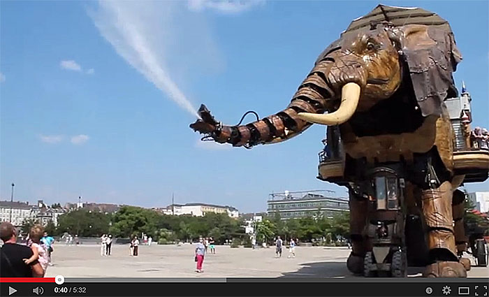 Les Machines de L'ile, Nantes, France.