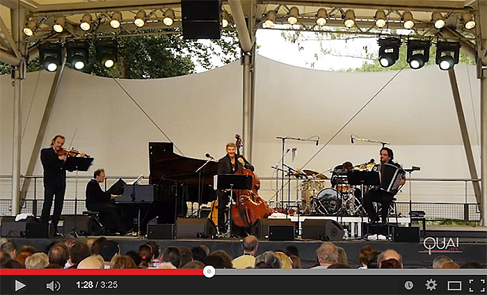 Paris Jazz Festival juillet 2013 - Parc Floral - Extrait concert.