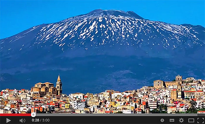 Catane entre ville et Volcan.