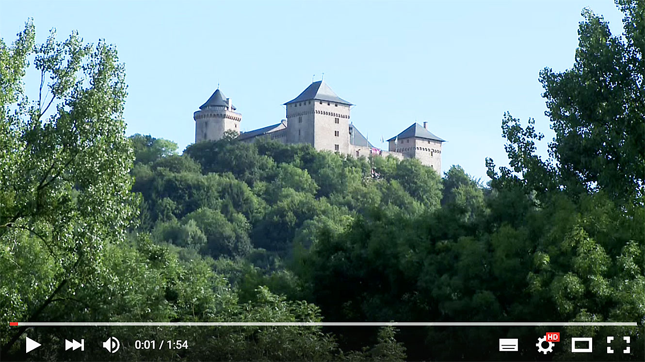 Château de Malbrouck à Manderen (Moselle Tourisme).