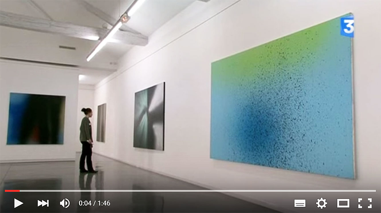 Hans Hartung Spray - Musée d'art contemporain Serignan - 2011.