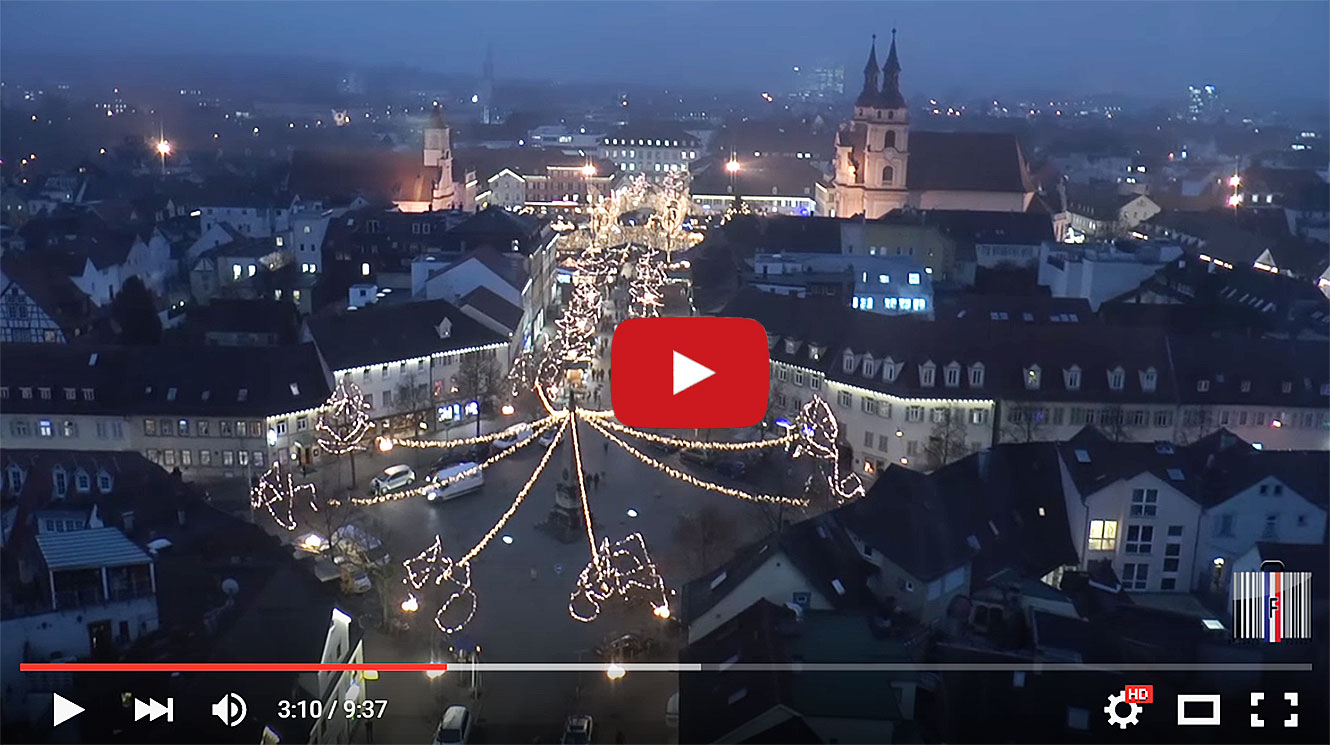 Le siècle d'après sur le marché de Noël de Ludwigsburg.