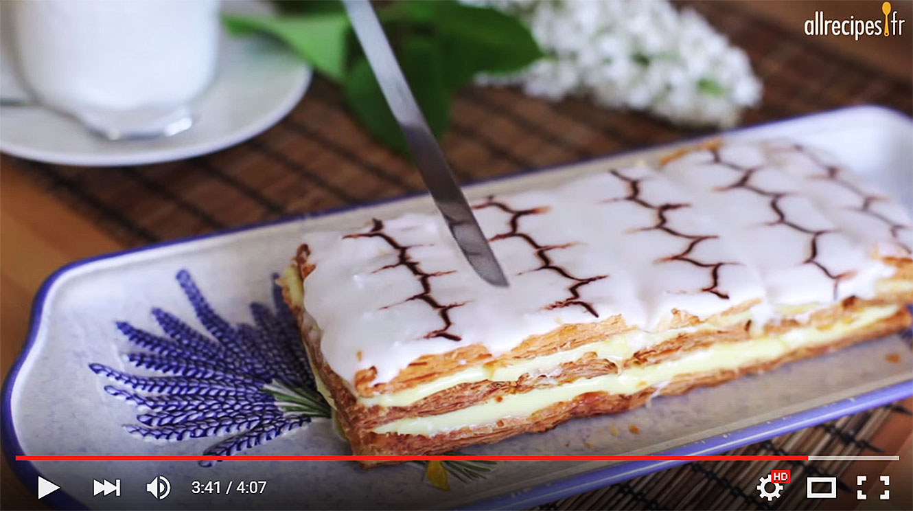 Comment faire un mille-feuille comme à la pâtisserie ?