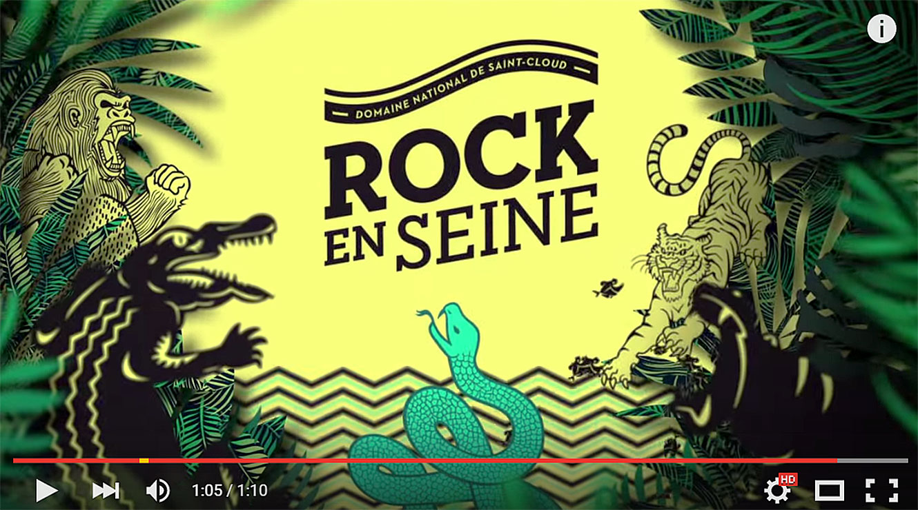 Teaser sauvage - Rock en Seine 2015.