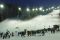 Ouverture nocturne du télésiège de Weissmatten à Gressoney-Saint-Jean.