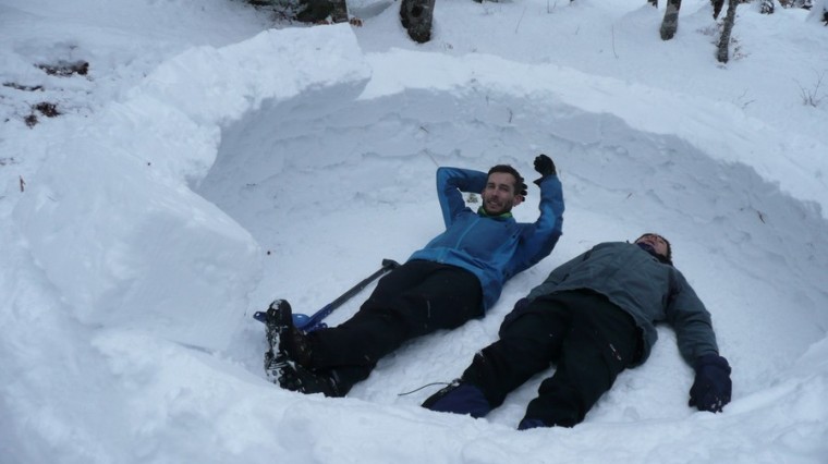 Une expérience originale, amusante & facile : Construire son  igloo !!