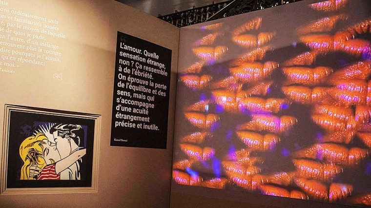 Exposition « De l’amour ». Une approche par quatre entrées. © N. Breton - Universcience