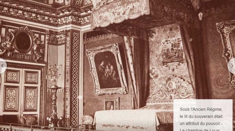 La chambre de Louis XIV au château de Versailles (1870 - 1899)