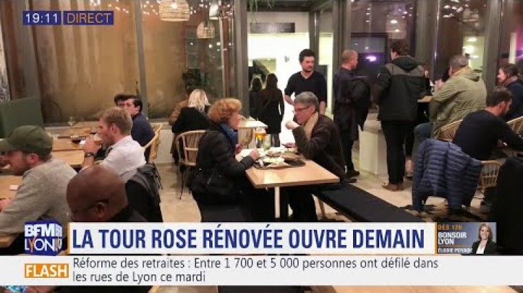 Un nouveau food court qui permet de donner une 2ème vie à ce lieu emblématique du vieux Lyon.