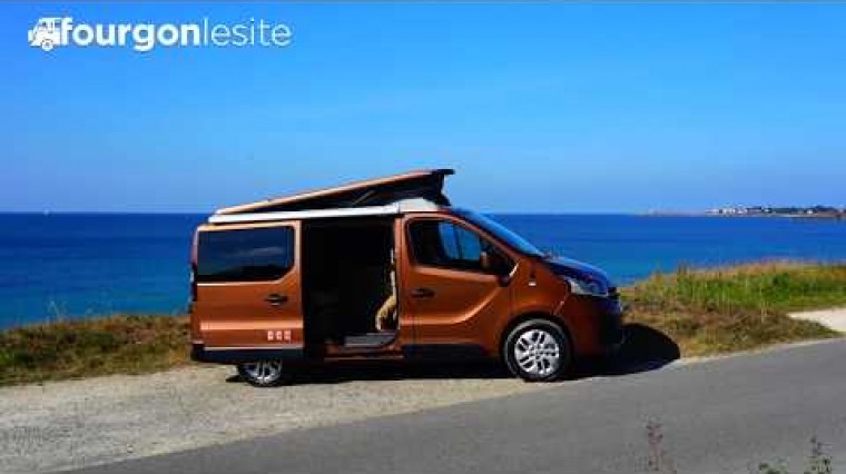 Horizon-van est un fourgon aménagé par Glénan Concept Cars sur la base du Renault Trafic.